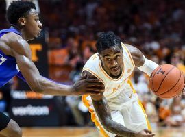 Junior guard Jordan Bone led the Tennessee Vols to a victory over Kentucky in at Thompson-Boiling Arena in Knoxville, TN. (Image: AP)