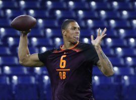 University of Buffalo quarterback Tyree Jackson might have changed some minds with his impressive NFL combine. (Image: USA Today Sports)