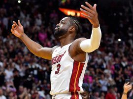 Dwyane Wade finished his NBA career by posting a triple-double in his final game. (Image: Steve Mitchell/CBS Sports)