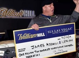 Wisconsin resident James Adducci bet $85,000 at 14/1 odds that Tiger Woods would win the Masters, and collected $1.19 million. (Image: David Becker/Getty Images)