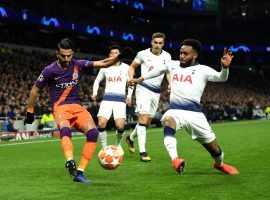 Manchester City faces a 1-0 deficit as it hosts Tottenham Hotspur in the second leg of their Champions League quarterfinal match. (Image: Getty)