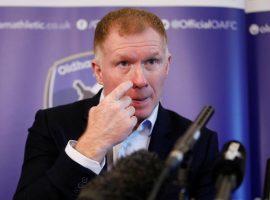 Former England star Paul Scholes was accused of betting on soccer while service as a director at Salford City before becoming manager at Oldham Athletic. (Image: Carl Recine/Reuters)