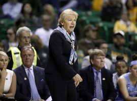 University of North Carolina womenâ€™s basketball coach Sylvia Hatchell and her staff have been placed in paid leave pending a review of the programâ€™s culture. (Image: Tony Gutierrez/AP)