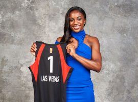 Notre Dame guard Jackie Young became the third straight No. 1 pick for the Las Vegas Aces. (Image: Getty)