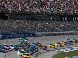 Iconic Talladega Superspeedway will host the Geico 500 on Sunday and the track should run faster than prior years. (Image: Getty)