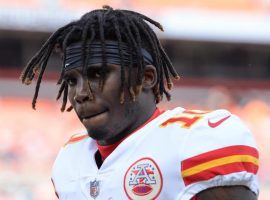 Kansas City wide receiver Tyreek Hill Is under investigation for an incident where his 3-year-old sonâ€™s arm was broken. (Image: Getty)