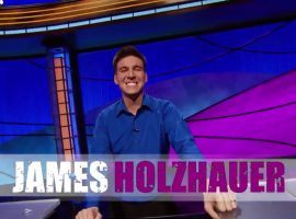 Las Vegas pro gambler, James Holzhauer, is closing in on $2 million in winnings. (Image: Jeopardy)