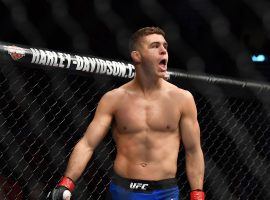 Al Iaquinta (pictured) will take on Donald Cerrone in the main event of UFC Fight Night 151. (Image: Christopher Hanewinckel/USA Today Sports)