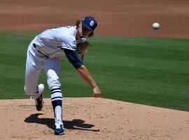 San Diego Padres rookie pitcher Chris Paddack picks up his first major league win against the Seattle Mariners at Petco Park in San Diego, CA. (Image: Jake Roth/USA Today Sports)