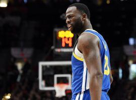 Draymond Green of the Golden State Warriors during their Game 3 victory over the Portland Trailblazers in Portland, Oregon.Â  (Image: Steve Dykes/Getty)