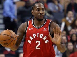 One of the NBA Finals prop bets is how many points will Torontoâ€™s Kawhi Leonard average, with the over/under at 30.5. (Image: Sporting News)