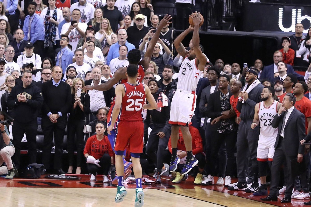 Kawhi Leonard Game 7 Buzzer  Beater  Lifts Raptors Over 