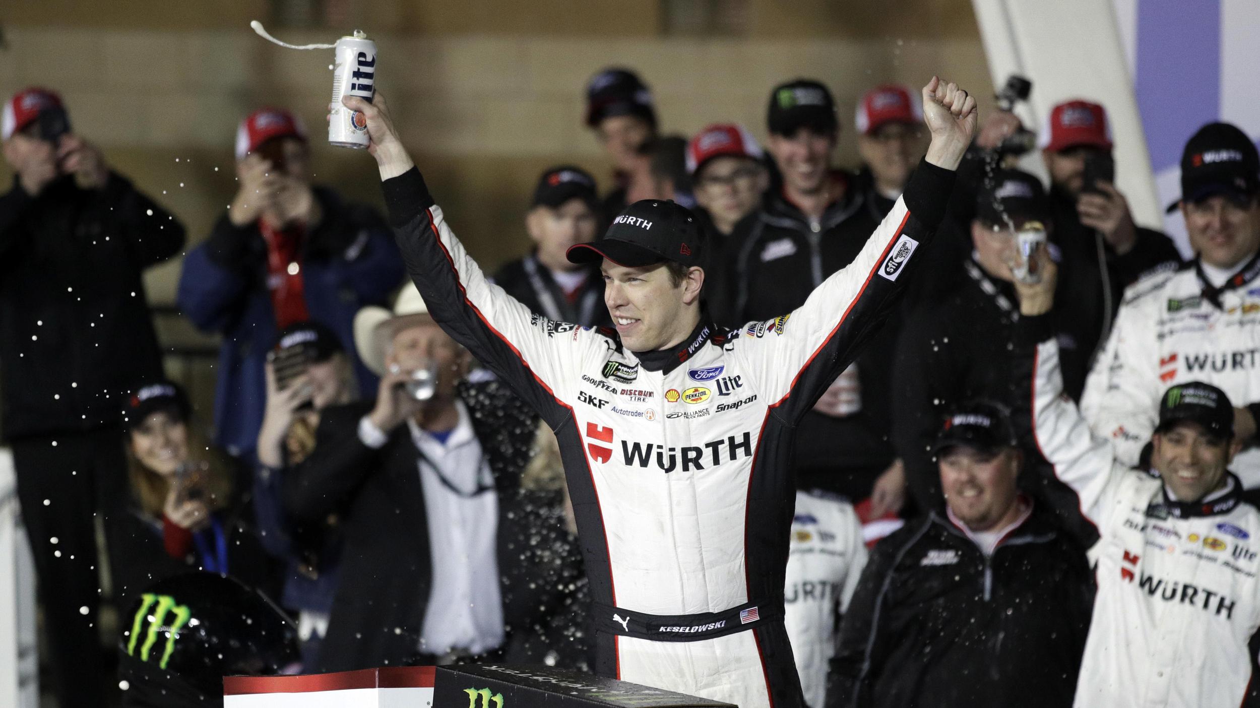 Brad Keselowski NASACAR Kansas