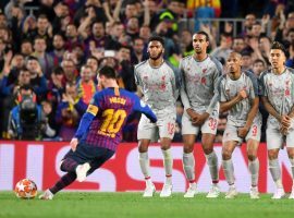 Lionel Messi and Barcelona will look to defend a 3-0 lead in the second leg of their Champions League semifinal at Liverpool. (Image: Getty)