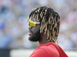 Odubel Herrera was arrested on an assault charge following a domestic violence incident in Atlantic City. (Image: Yong Kim/Philadelphia Inquirer)