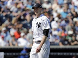James Paxton of the NY Yankees pitching in Yankee Stadium in the Bronx. (Image: Lynne Sladky/AP)