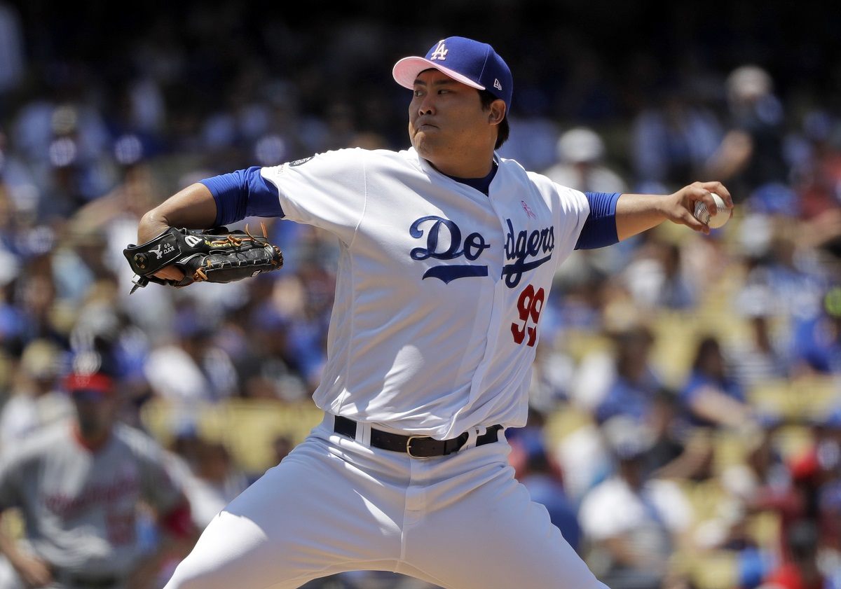 Hyun-Jin Ryu Dodgers