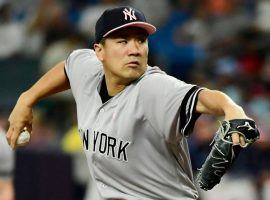 NY Yankees Masahiro Tanaka on the mound against the Tampa Bay Rays at Tropicana Field in St. Petersburg, Florida. (Image: AP)