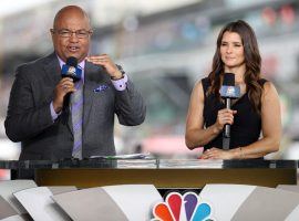 Mike Tirico and Danica Patrick led NBC's pre-race coverage of the Indy 500. (Image: Forbes)