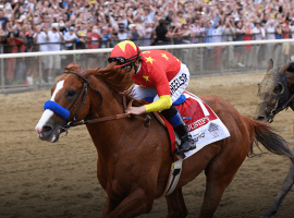 History always remembers the Belmont Stakes winner -- in 2018 Justify completes the Triple Crown (Image:NYRA)