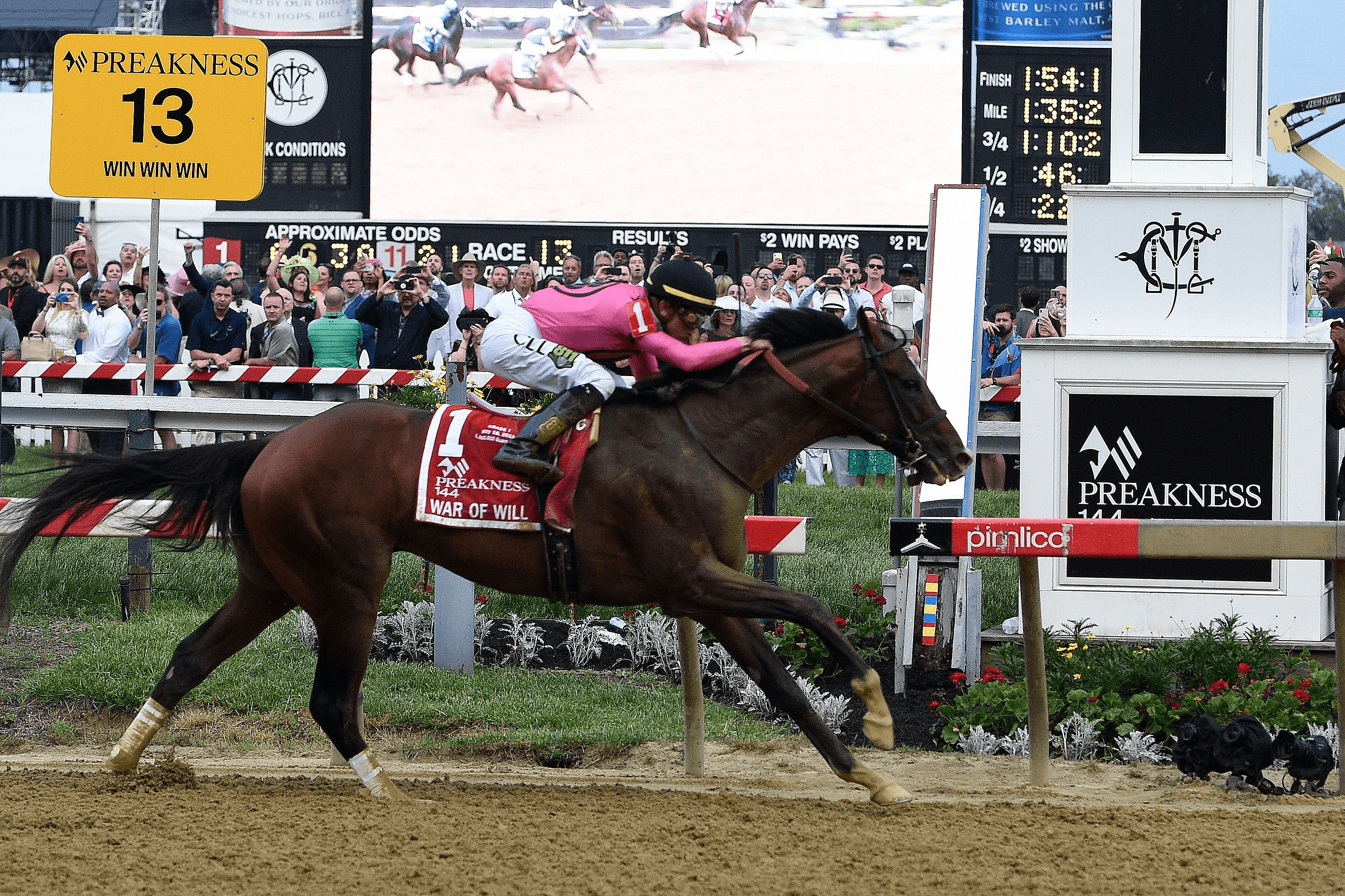 War of Will at the Preakness