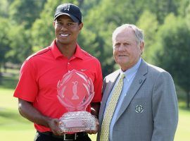 Jack Nicklaus is confident that Tiger Woods can still break his record of 18 major championships. (Image: Getty)