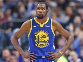 Golden State Warriors forward Kevin Durant is a free agent after this season, and there has been lots of speculation on where he might play next year. (Image: Getty)