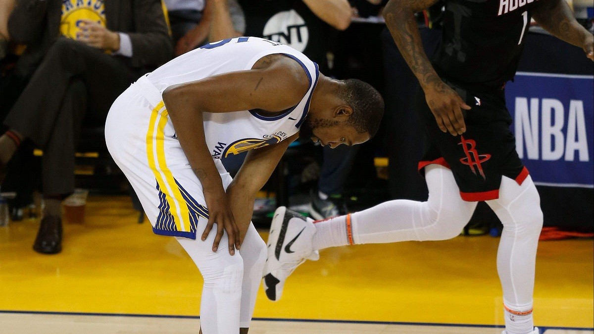 Kevin Durant Warriors injured