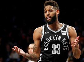 Allen Crabbe of the Brooklyn Nets playing at Barclays Center in Brooklyn, NY. (Image: AP)