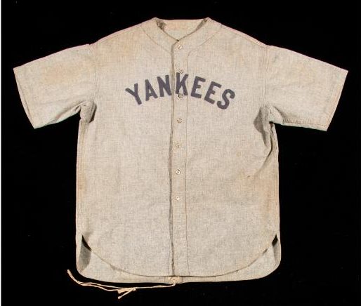 Babe Ruth jersey c. 1920s