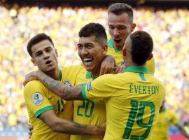 Brazil remains the favorite at Copa America after breezing through the group stage. (Image: Victor R. Caivano/AP)