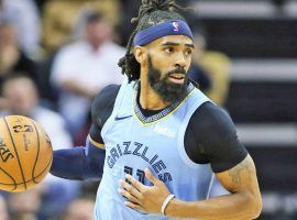 Mike Conley, point guard for the Grizzlies, playing in Memphis. (Image: Getty)