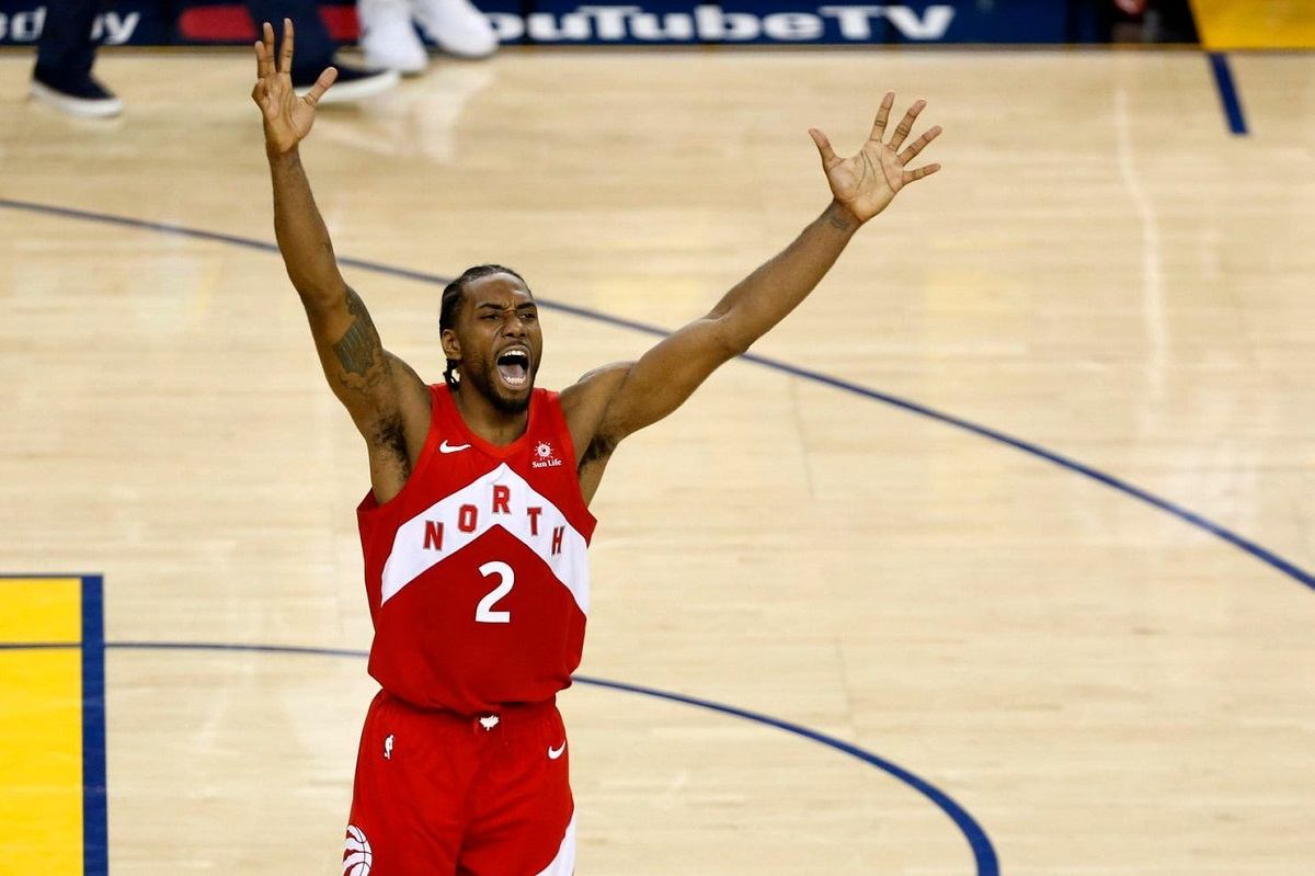 Kawhi Leonard Raptors WIn