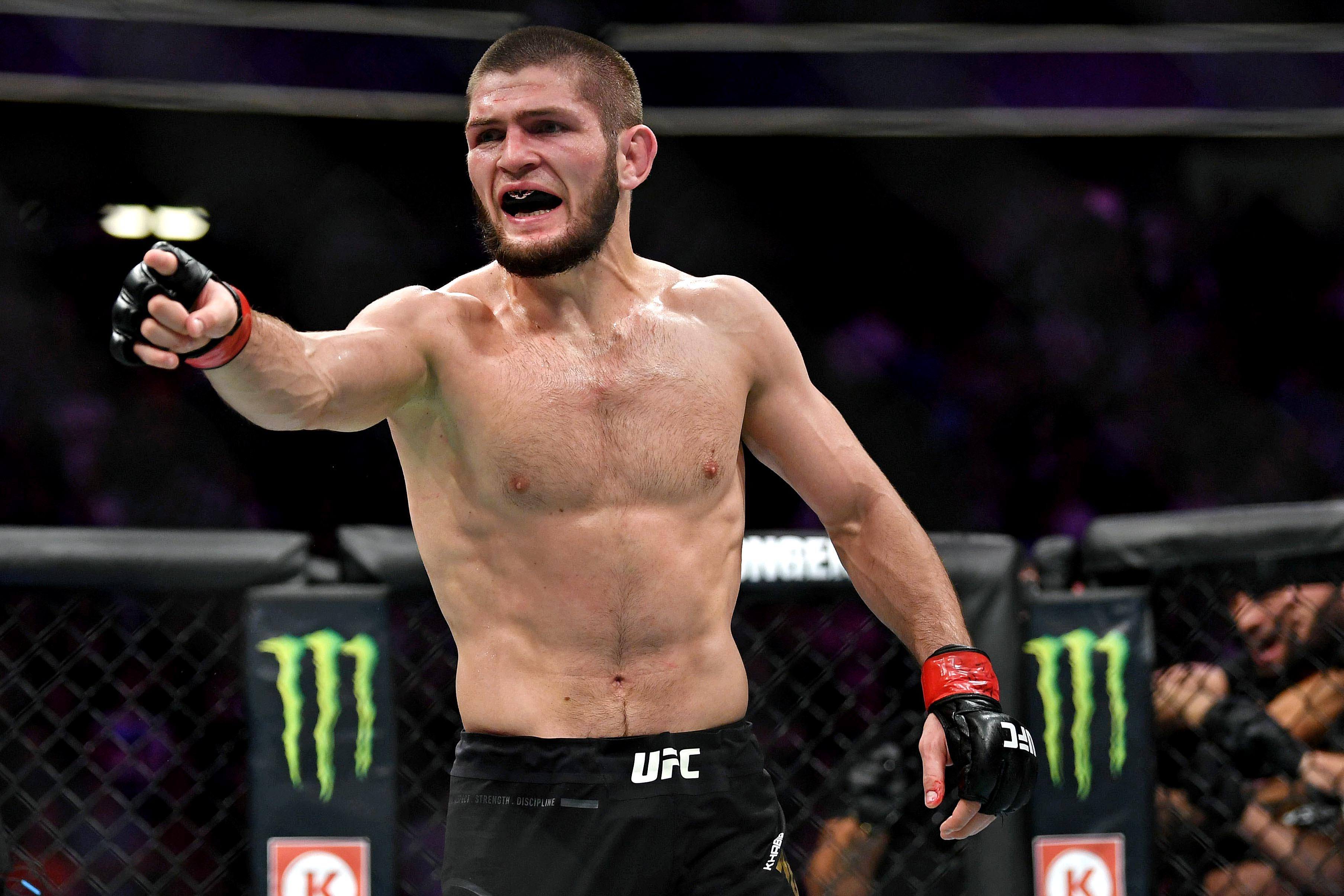 Khabib Nurmagomedov Dustin Poirier