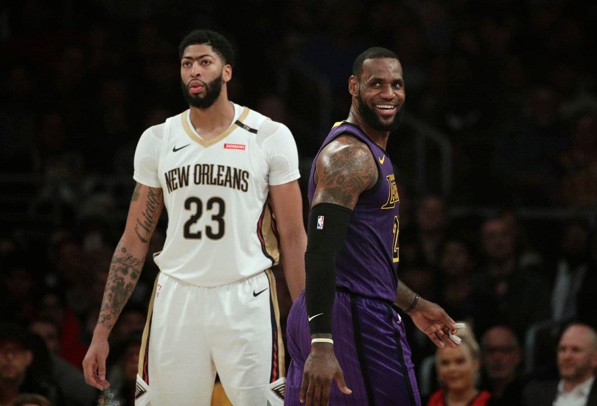 Anthony Davis LeBron James