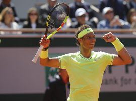 Rafael Nadal beat Roger Federer in straight sets to advance to his 12th French Open final. (Image: Michel Euler/AP)