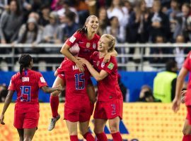 The United States will finish up group play at the Womenâ€™s World Cup with a match against longtime rival Sweden on Thursday. (Image: Marcio Machado/Getty)