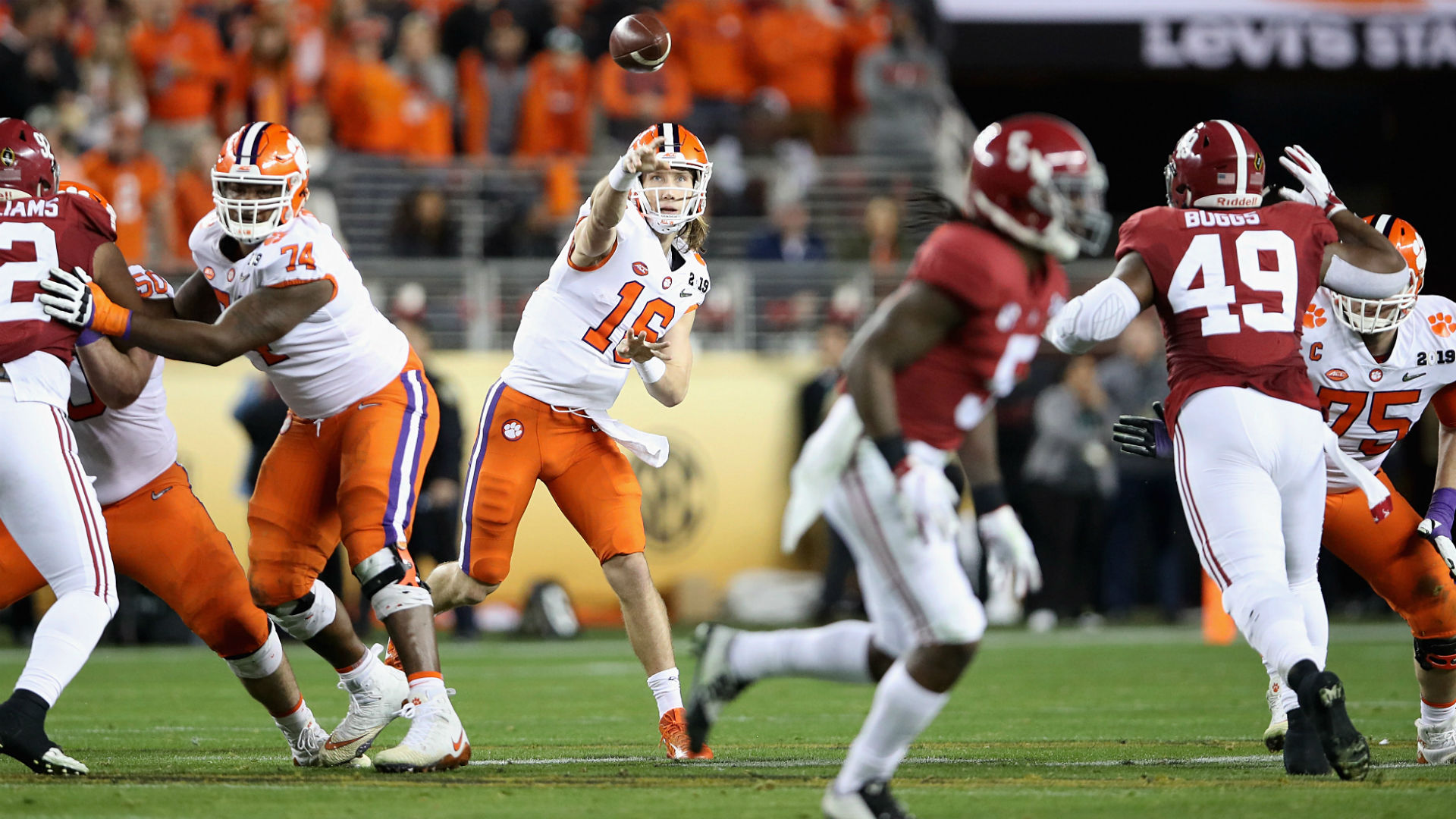 Clemson, Alabama football