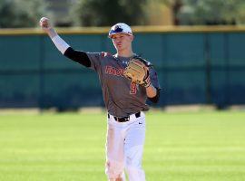 Bobby Witt Jr. followed in his fatherâ€™s footsteps and was selected high in this yearâ€™s MLB Draft at No. 2. (Image: Bill Mitchell)