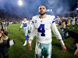 Dak Prescott has said his goals are high for the Cowboys this season, and he aims to get them to the Super Bowl. (Image: Getty)
