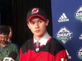 Jack Hughes was the No. 1 pick of the New Jersey Devils in last weekâ€™s NHL draft. (Image: Abbey Mastracco)