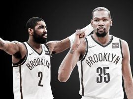 All-Stars Kyrie Irving and Kevin Durant will sign free agent deals with the Brooklyn Nets (Original Images: Getty)