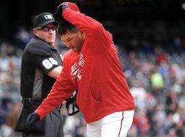 Washington Nationals manager Dave Martinez is still the favorite to be the first skipper fired. (Image: AP)