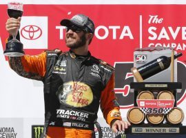 Martin Truex Jr. matched teammateâ€™s four victories with last weekâ€™s victory at Sonoma. (Image: Getty)