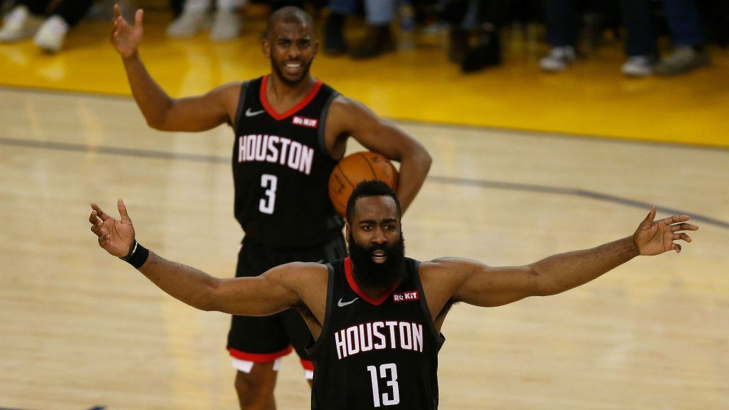 James Harden and Chris Paul