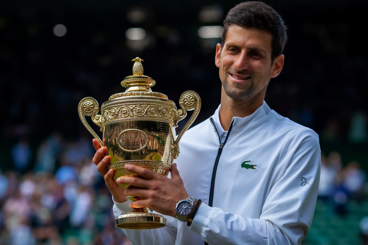 Djokovic Outlasts Federer, Halep Beats Serena in Wimbledon Finals1200 x 800