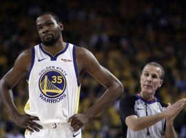 The NBA will look into potential free agency tampering after many signings â€“ like Kevin Durantâ€™s deal with the Brooklyn Nets â€“ appeared to be agreed to before teams were allowed to start talking to players. (Image: AP)