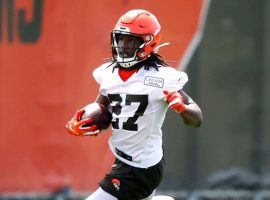Kareem Hunt was involved in an incident outside of a Cleveland nightclub on Sunday, and may have jeopardized his future with the Browns. (Image: Getty)