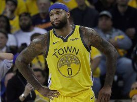 DeMarcus Cousins, then with the Golden State Warriors, in the 2019 NBA Playoffs. (Image: Porter Lambert/Getty)