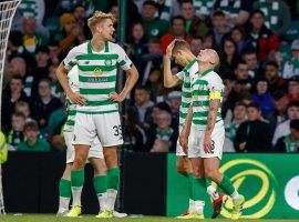 Celtic is out of Champions League qualifying after suffering a stunning home upset against Cluj. (Image: Kenny Ramsay/The Sun Glasgow)